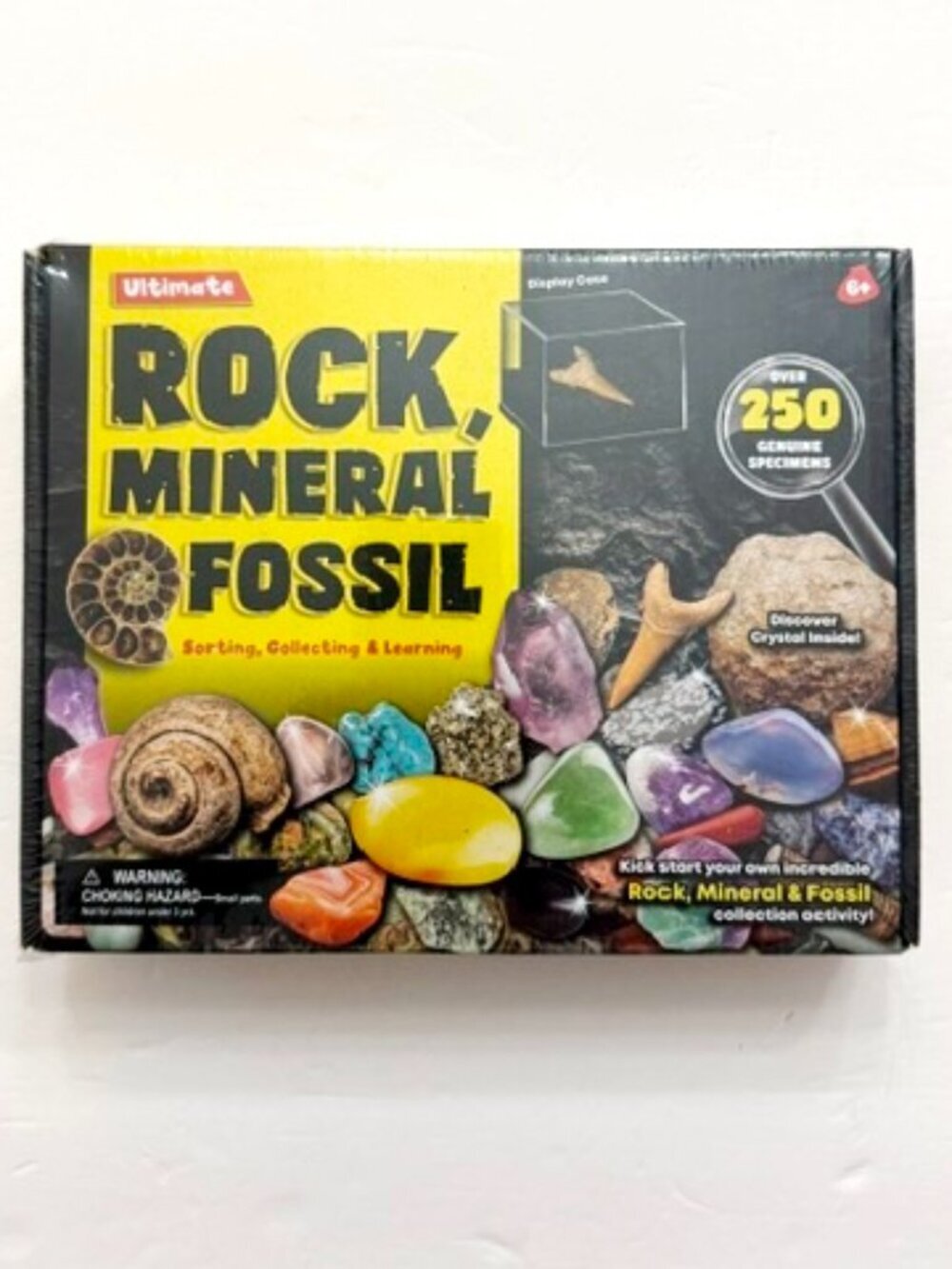 Dr. Daz Mineral Fossil Gem Collection Kit Over 250 Genuine Spicies